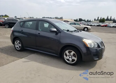 2009 Pontiac Vibe z USA, uszkodzony, nr VIN 5Y2SL67839Z444304